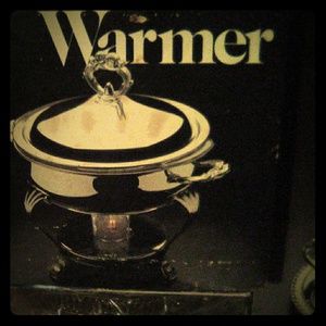 Silver warmer set